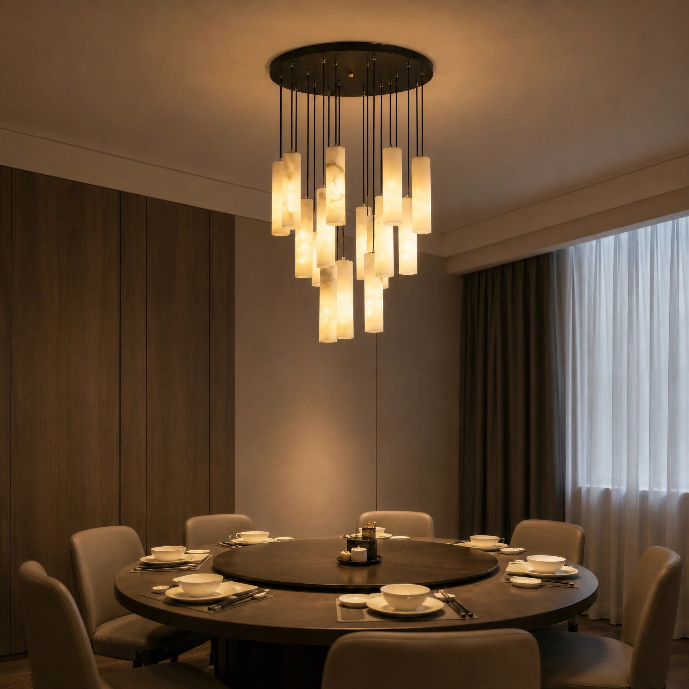 GOODNEST CUMULUS | Alabaster Cluster Chandelier