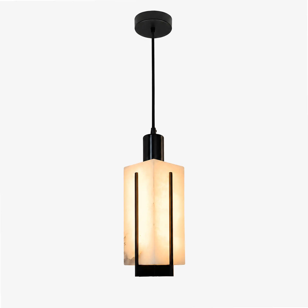 GOODNEST CANDELA | Alabaster Lantern Pendant