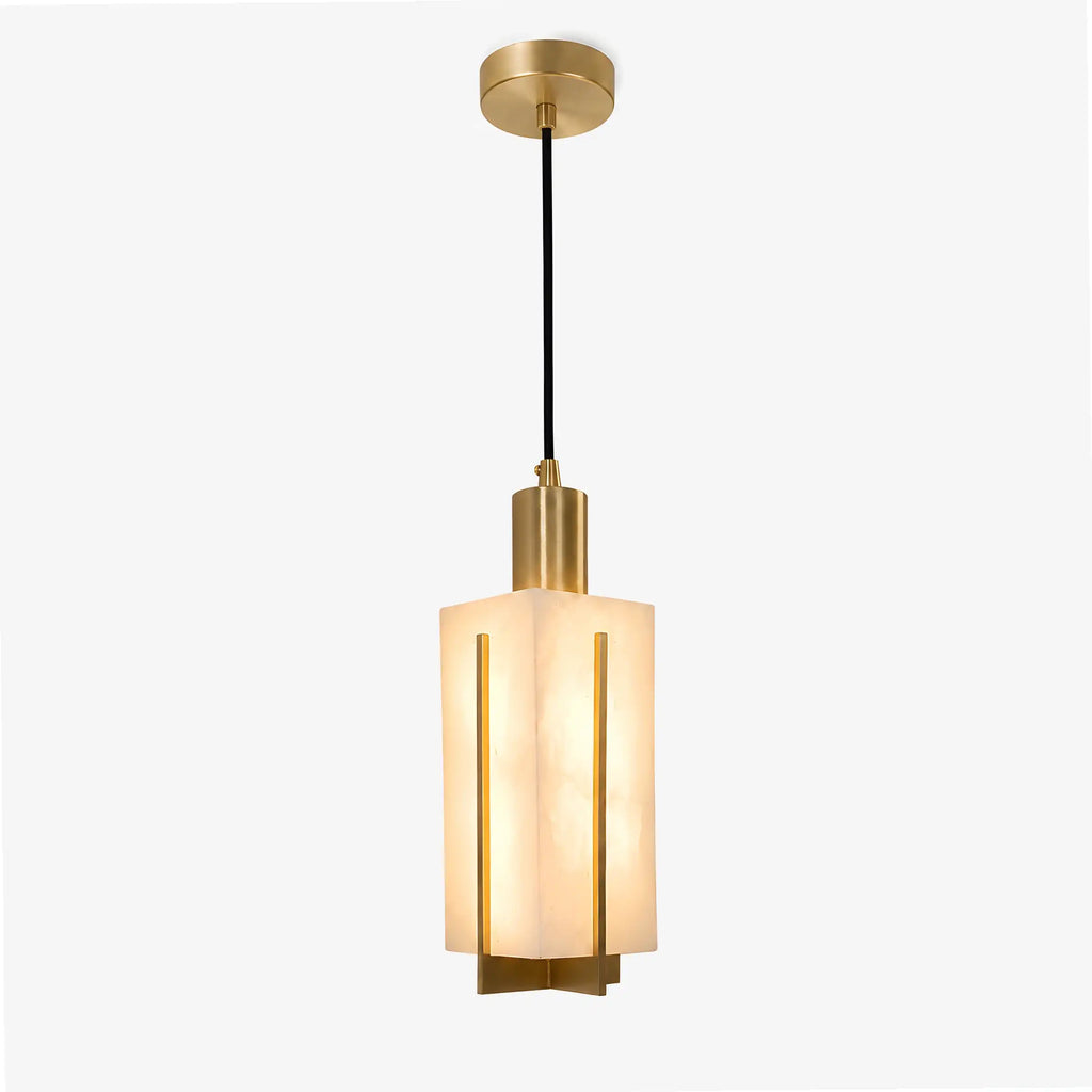 GOODNEST CANDELA | Alabaster Lantern Pendant