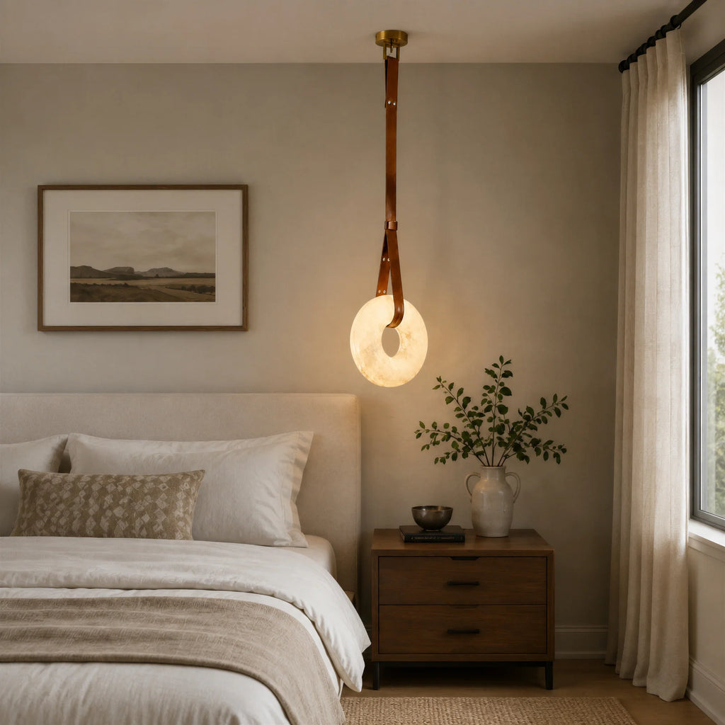 GOODNEST CRESCENT | Alabaster Ring Pendant