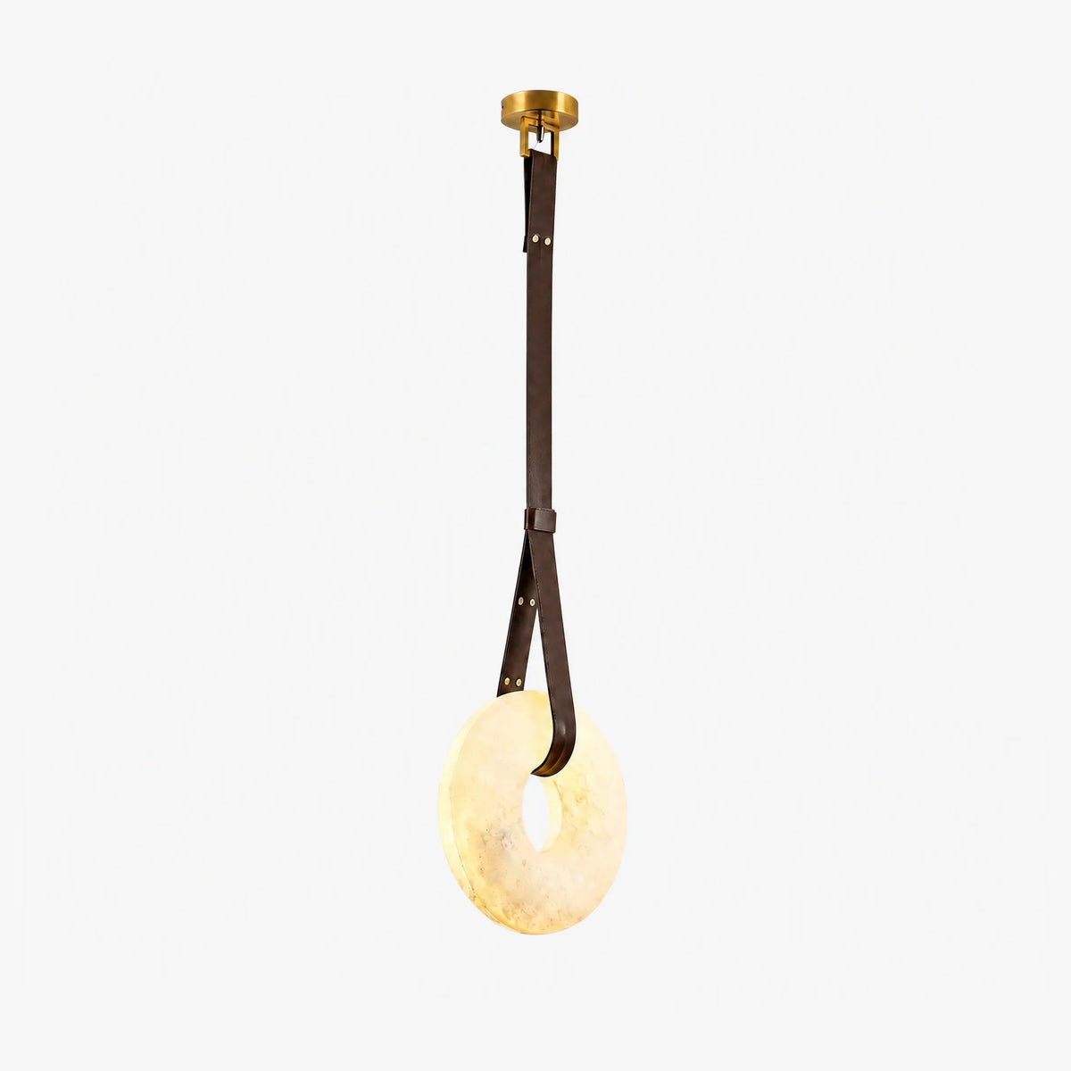 GOODNEST CRESCENT | Alabaster Ring Pendant