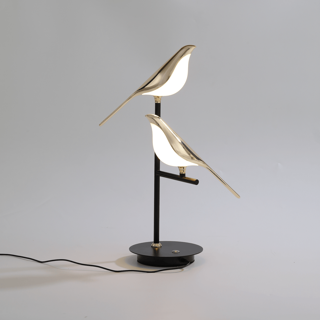 Finch Golden Bird Wall Light