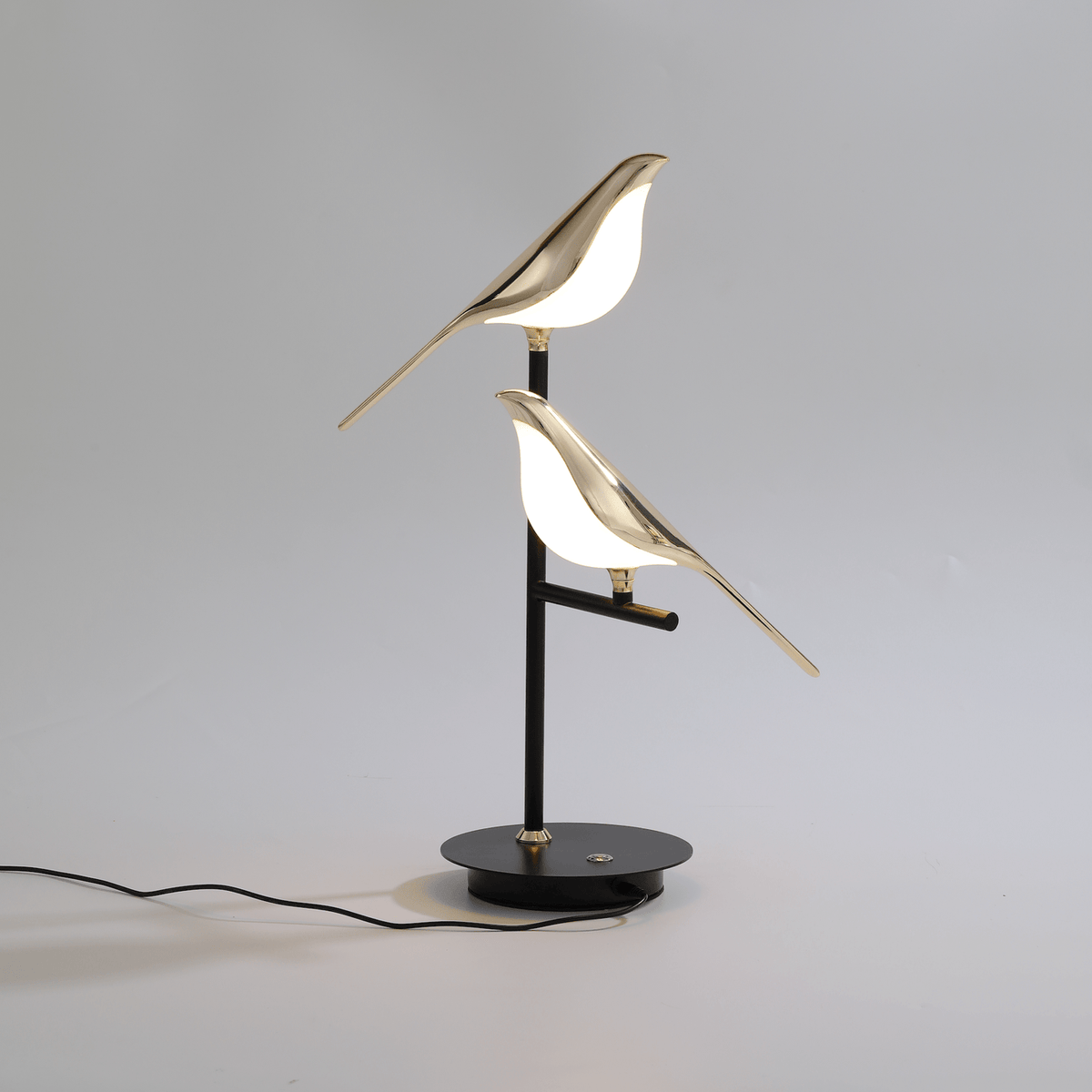 Finch Golden Bird Wall Light