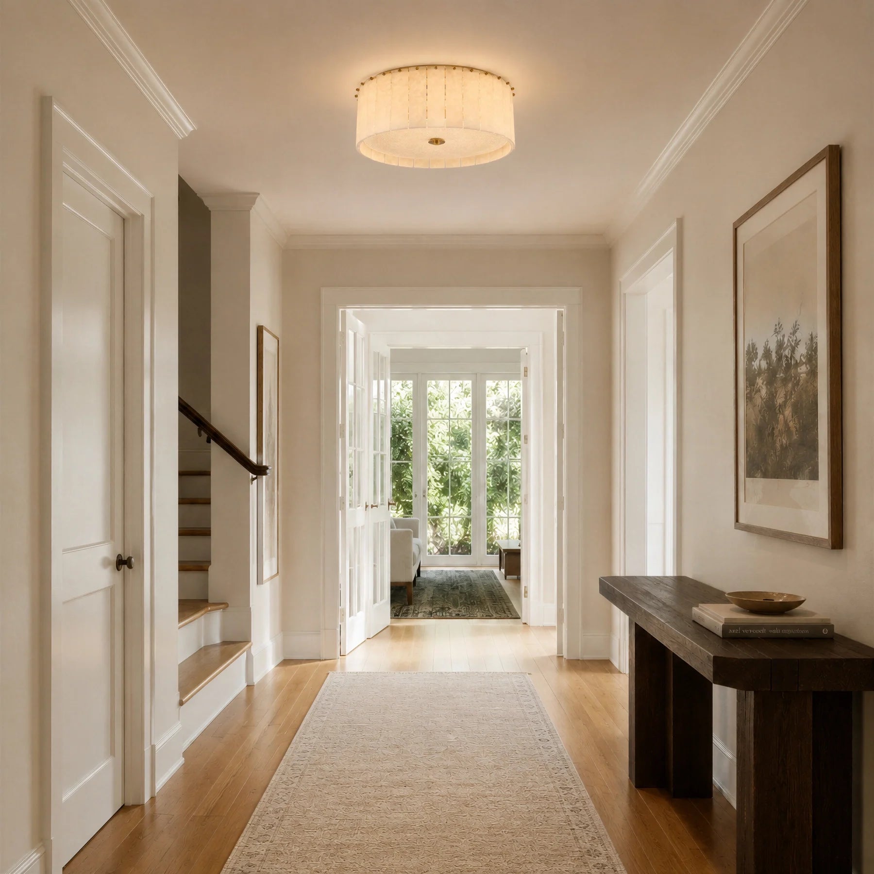 GOODNEST MIST | Alabaster Ceiling Light