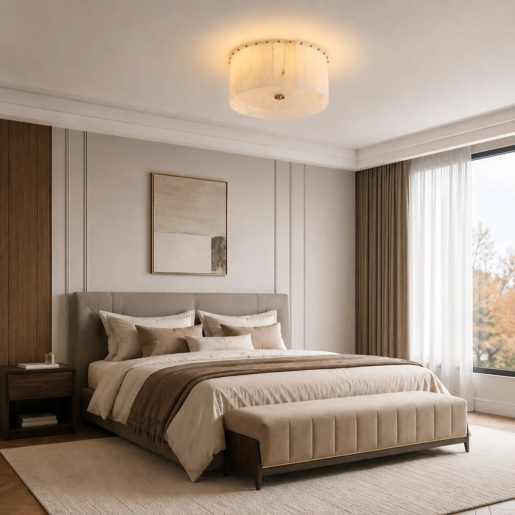 GOODNEST MIST | Alabaster Ceiling Light
