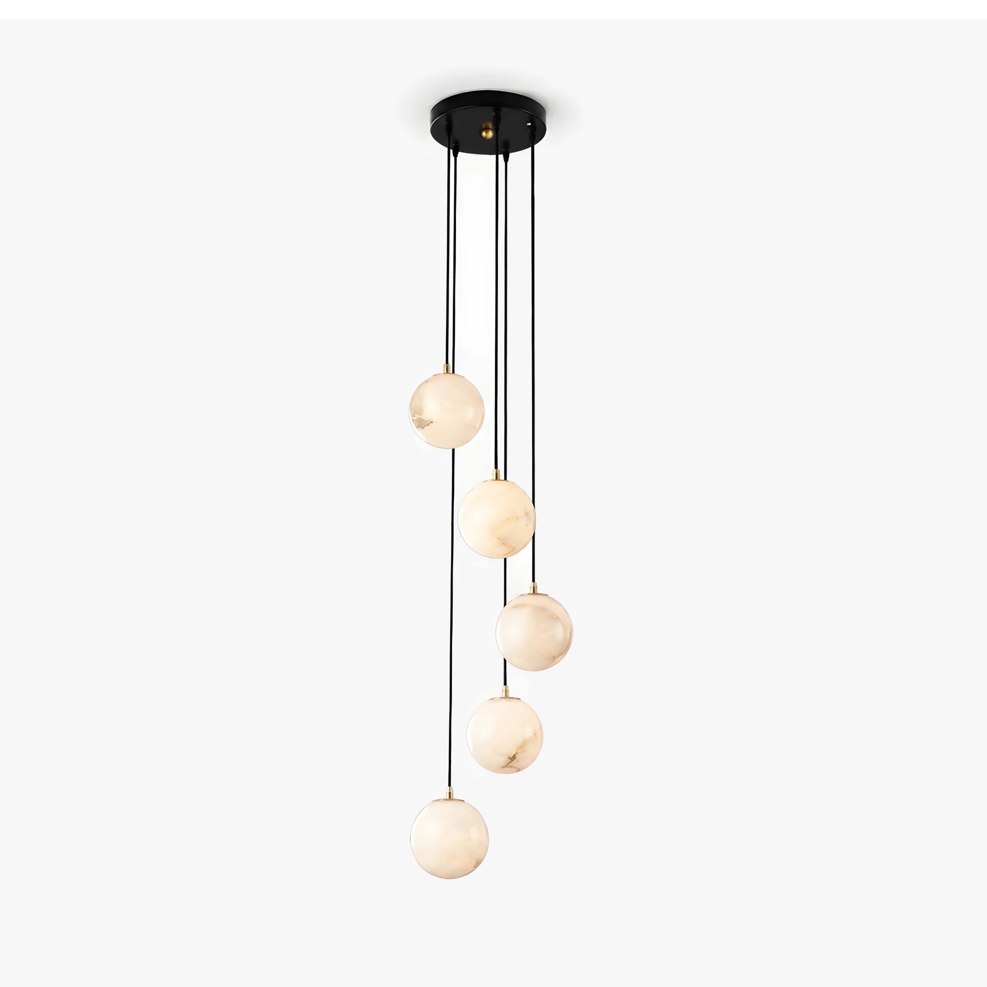 GOODNEST RIVULET | Alabaster Cascade Chandelier