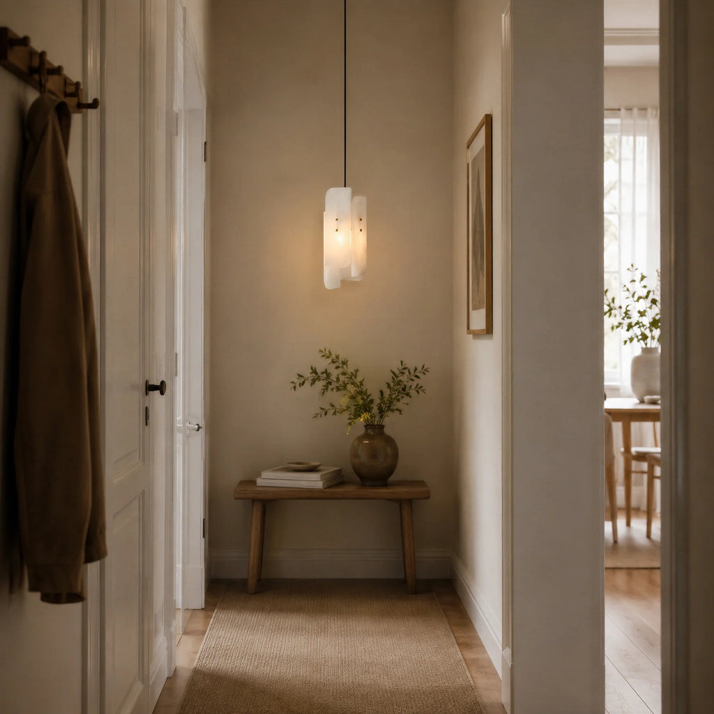 GOODNEST TERRACE | Alabaster Layered Pendant