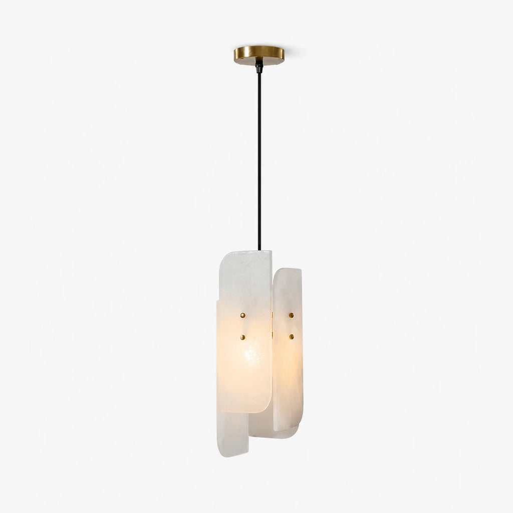 GOODNEST TERRACE | Alabaster Layered Pendant