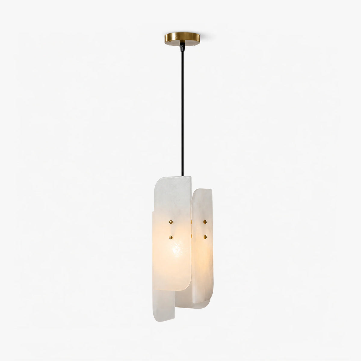 GOODNEST TERRACE | Alabaster Layered Pendant