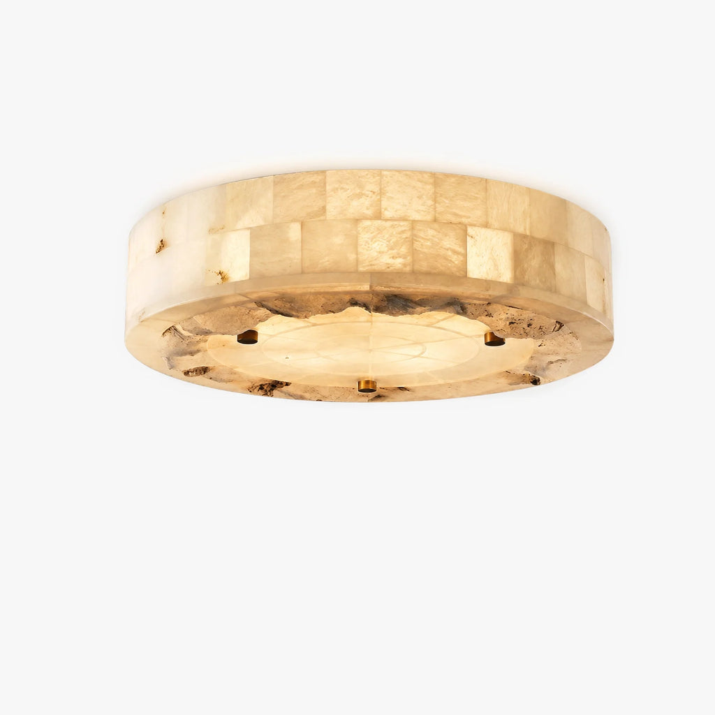 GOODNEST GESSO | Alabaster Ceiling Light