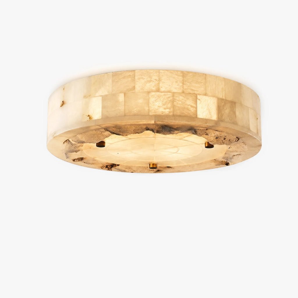 GOODNEST GESSO | Alabaster Ceiling Light