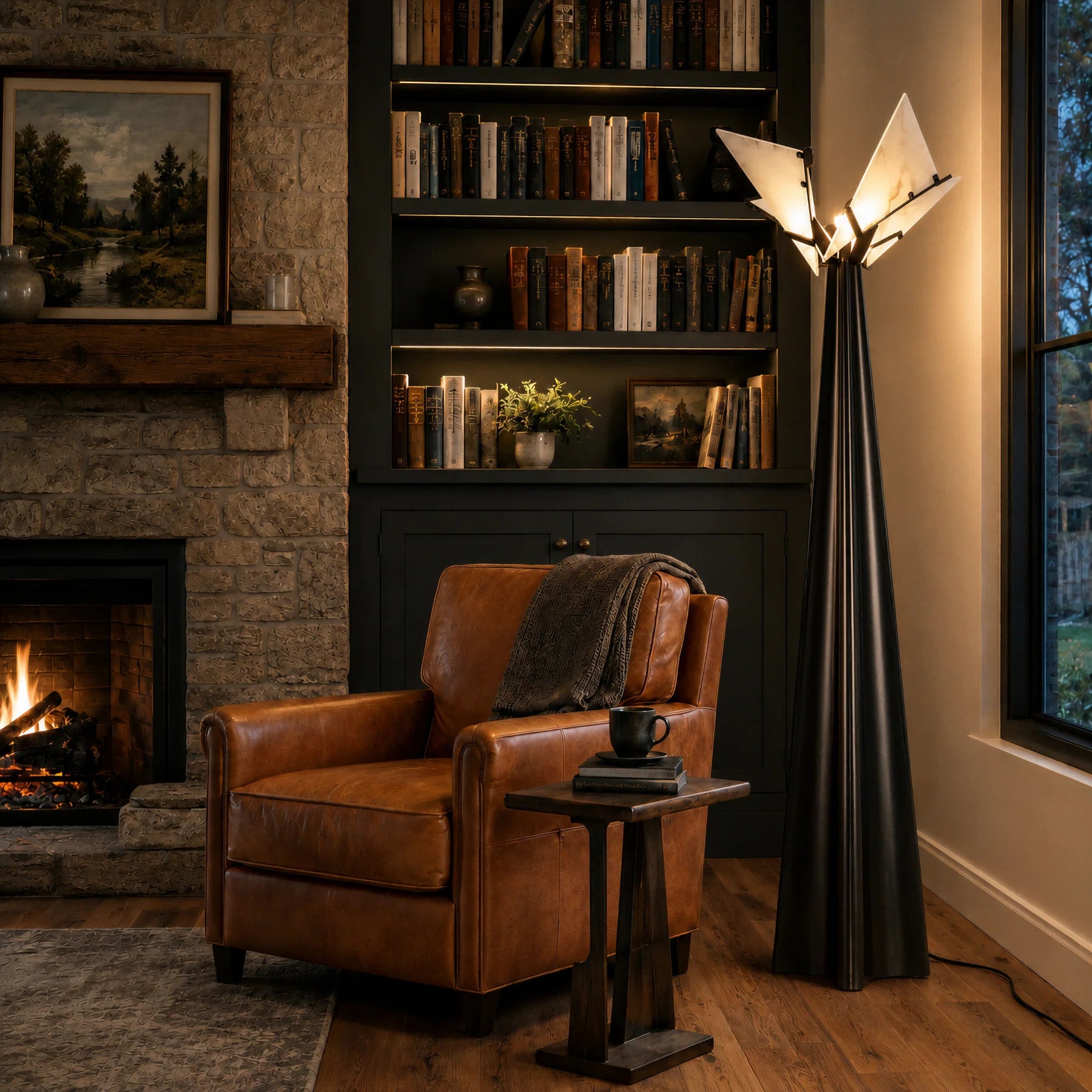 GOODNEST TERRA | Alabaster Floor Lamp