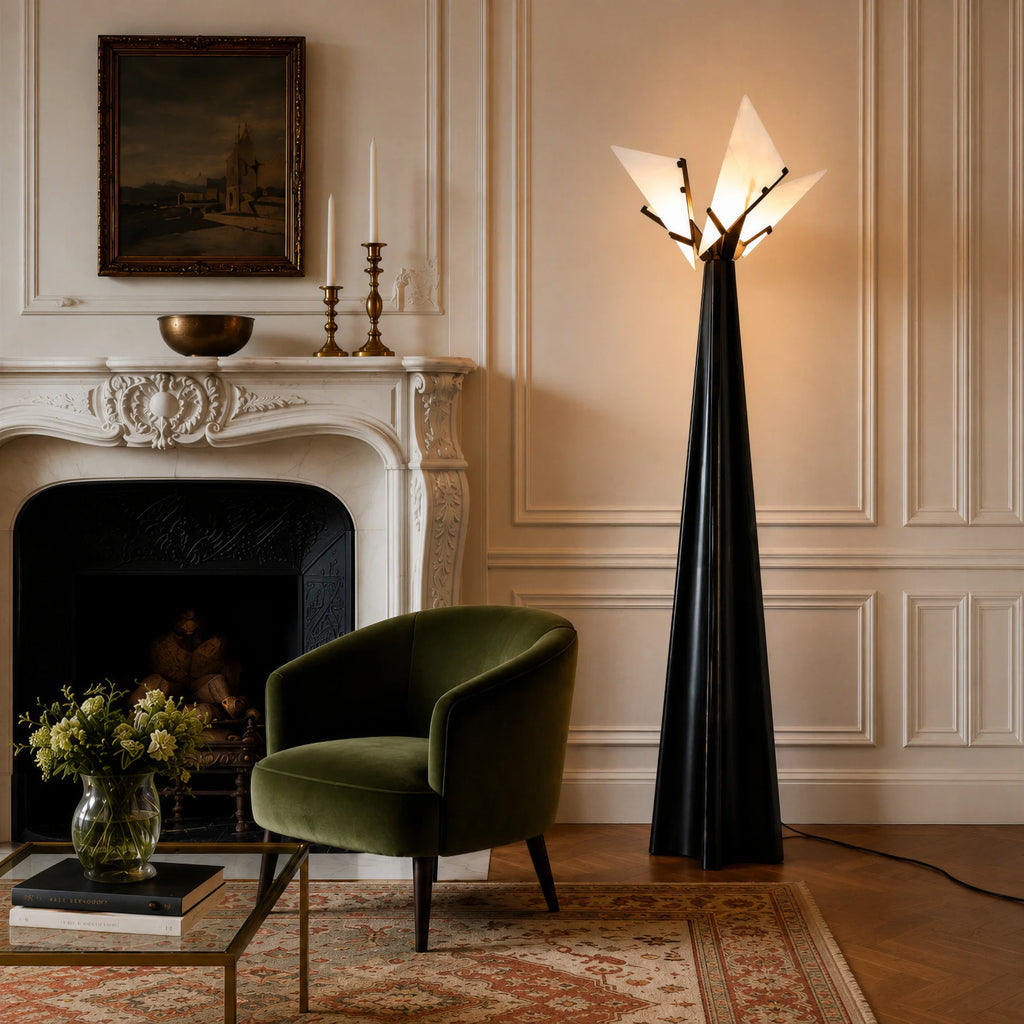 GOODNEST TERRA | Alabaster Floor Lamp