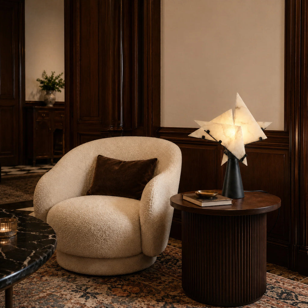 GOODNEST SIENNA | Alabaster Table Lamp