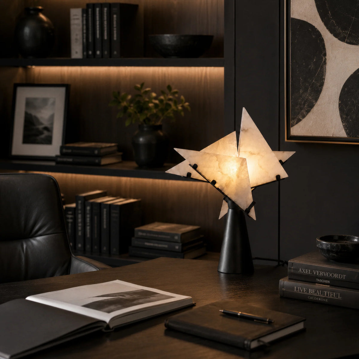 GOODNEST SIENNA | Alabaster Table Lamp
