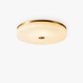 GOODNEST ZENITH | Alabaster Round Ceiling Light