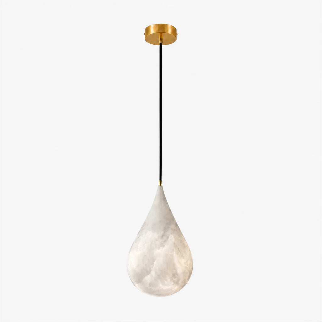 GOODNEST LUMINA | Alabaster Teardrop Pendant