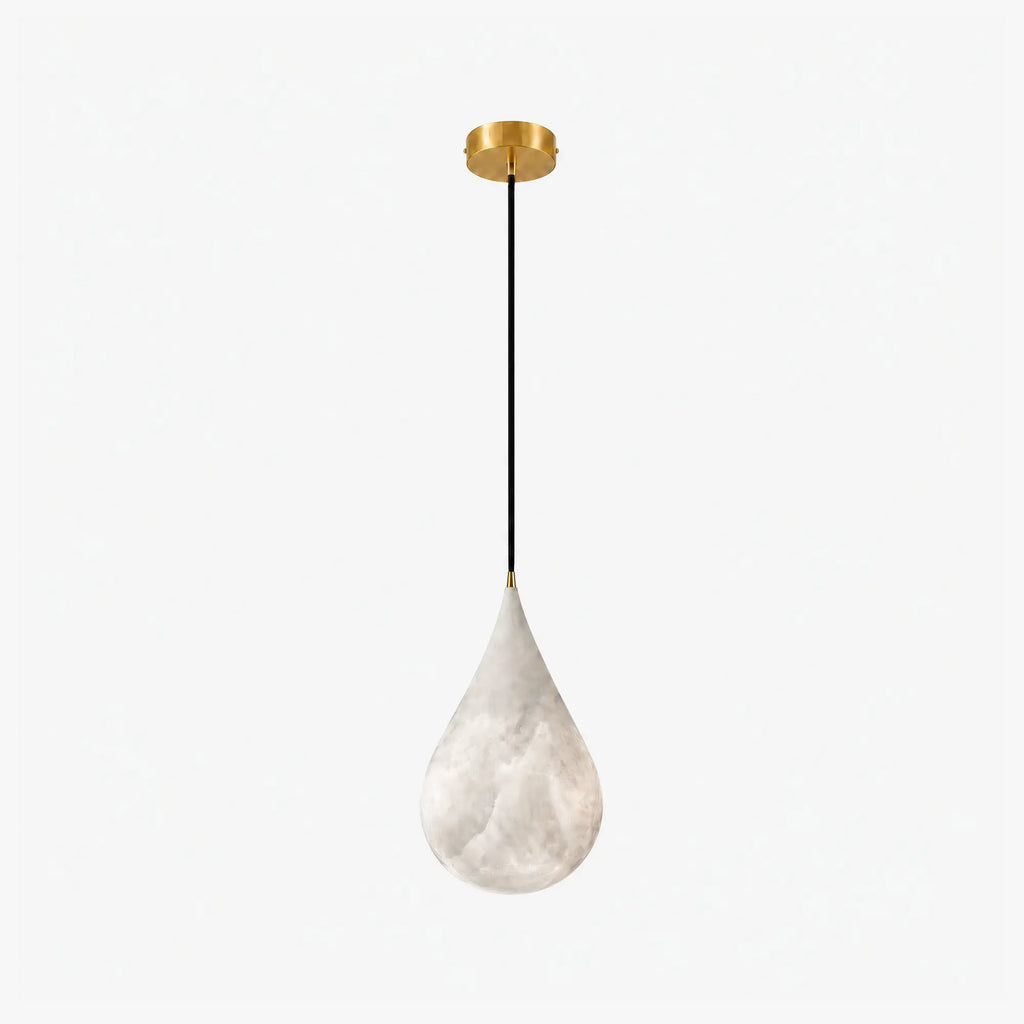 GOODNEST LUMINA | Alabaster Teardrop Pendant