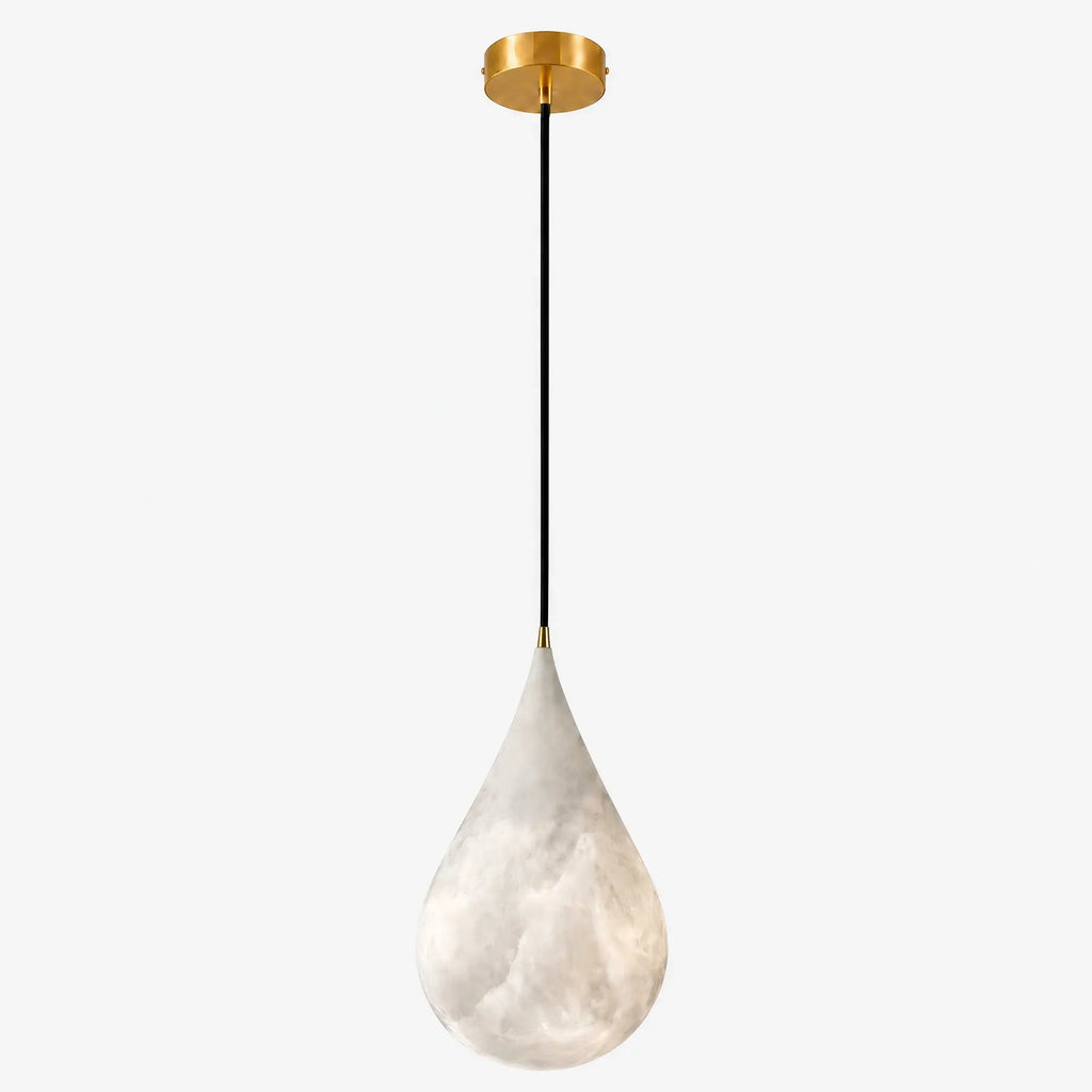 GOODNEST LUMINA | Alabaster Teardrop Pendant