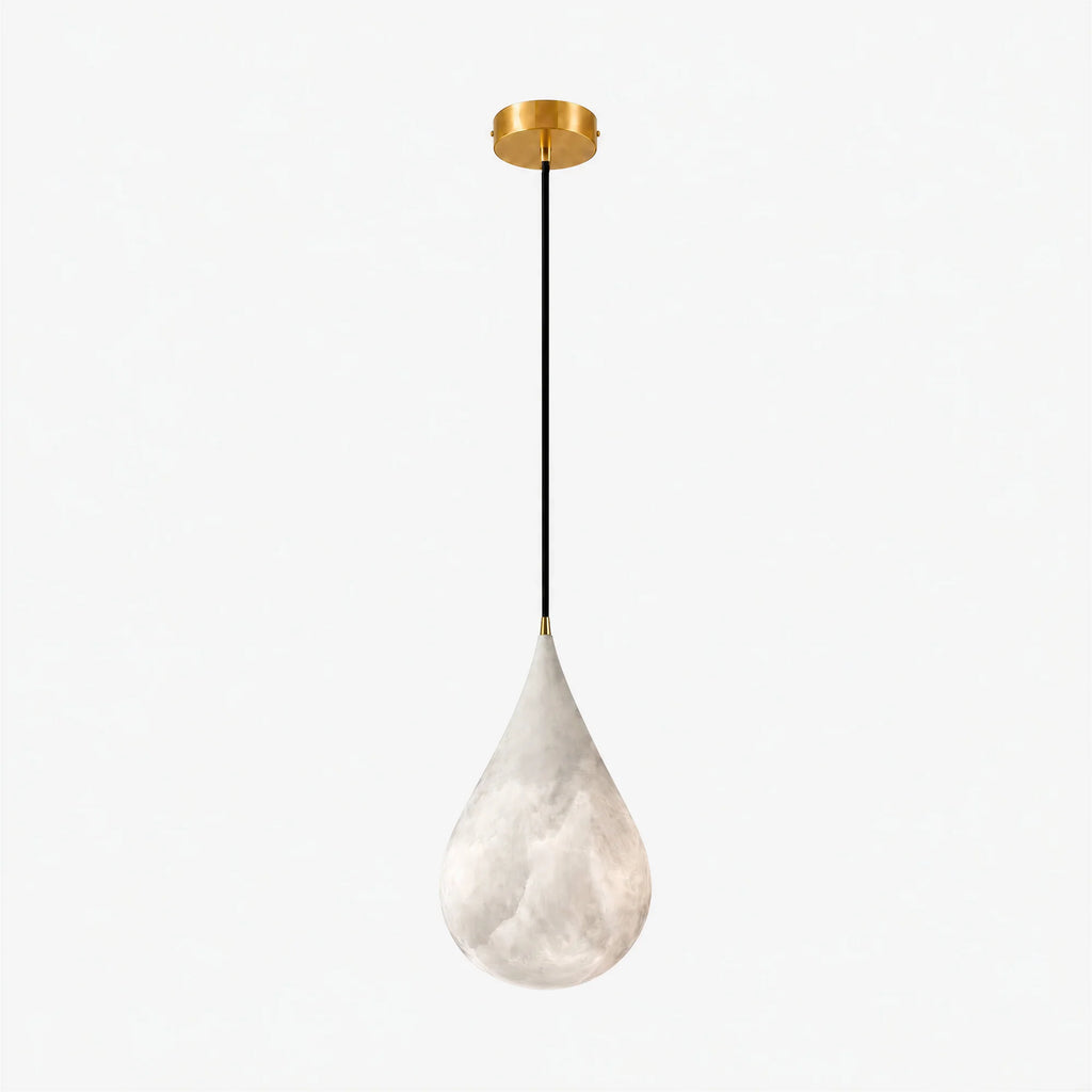 GOODNEST LUMINA | Alabaster Teardrop Pendant