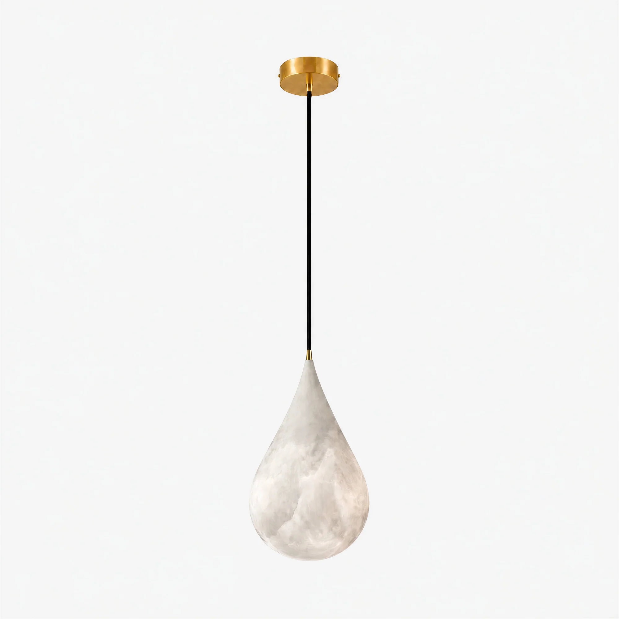 GOODNEST LUMINA | Alabaster Teardrop Pendant