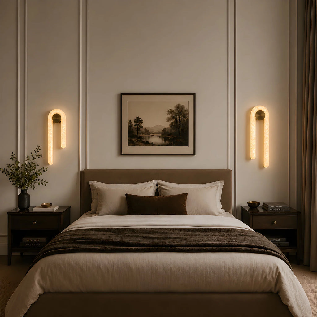 GOODNEST PORTAL | Alabaster Arch Wall Light