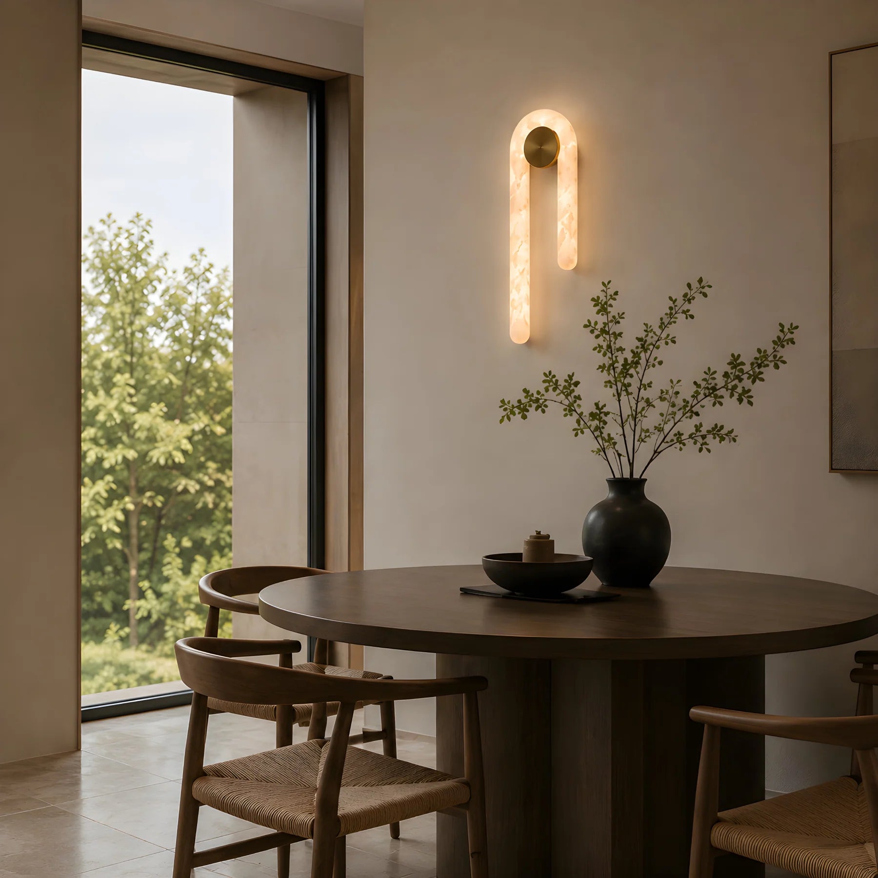 GOODNEST PORTAL | Alabaster Arch Wall Light
