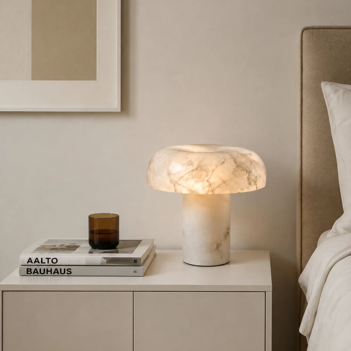 GOODNEST BLOOM | Alabaster Mushroom Lamp