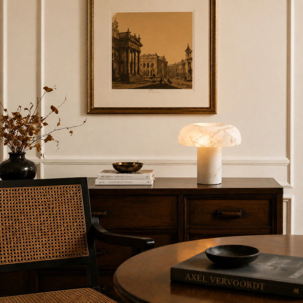 GOODNEST BLOOM | Alabaster Mushroom Lamp