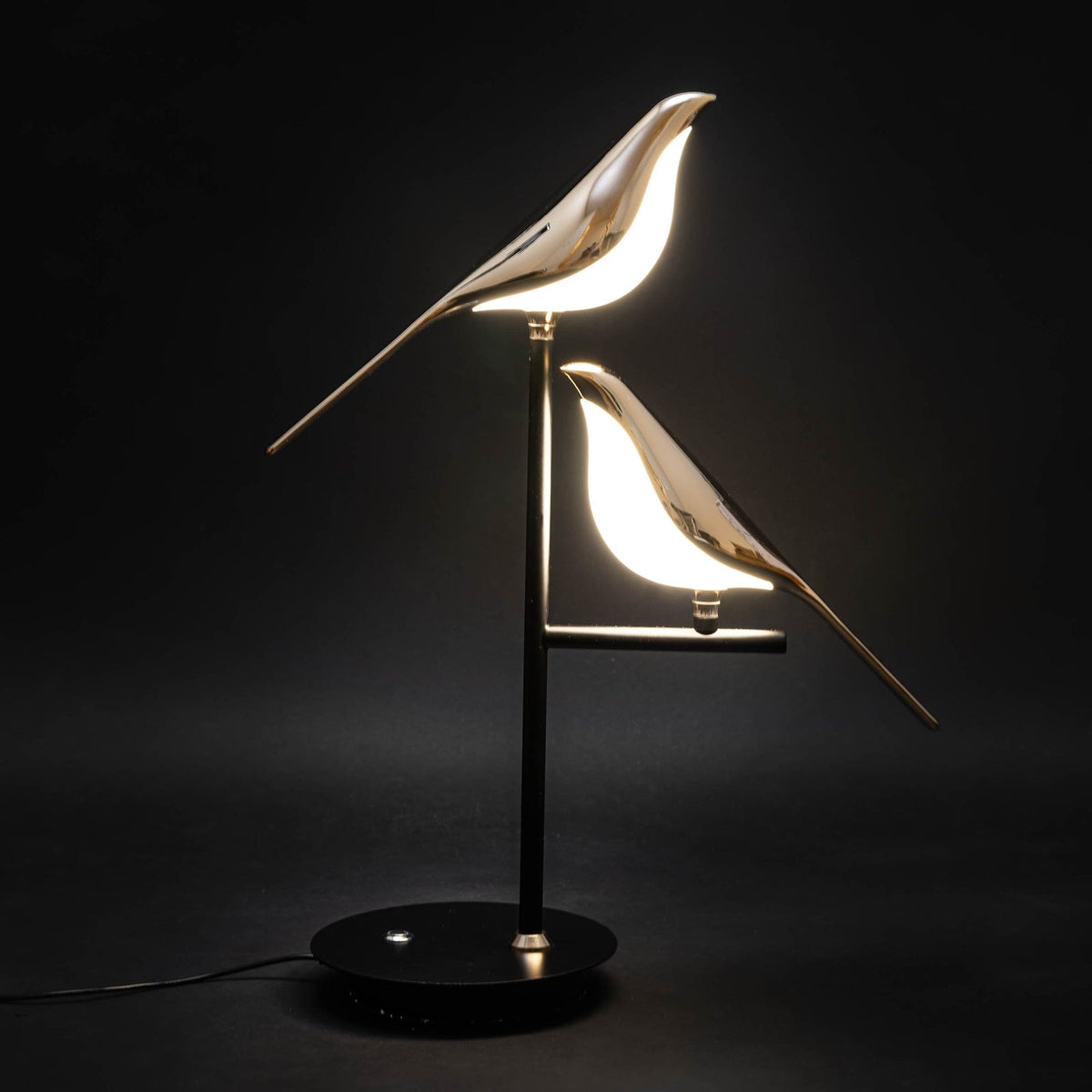 Finch Golden Bird Wall Light