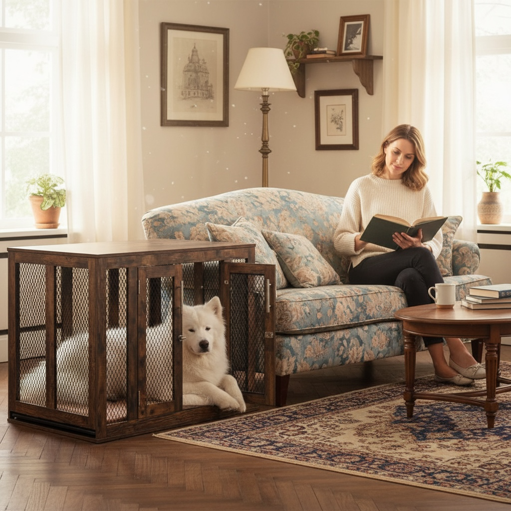 GOODNEST HOMESTEAD | Rustic Dog Crate