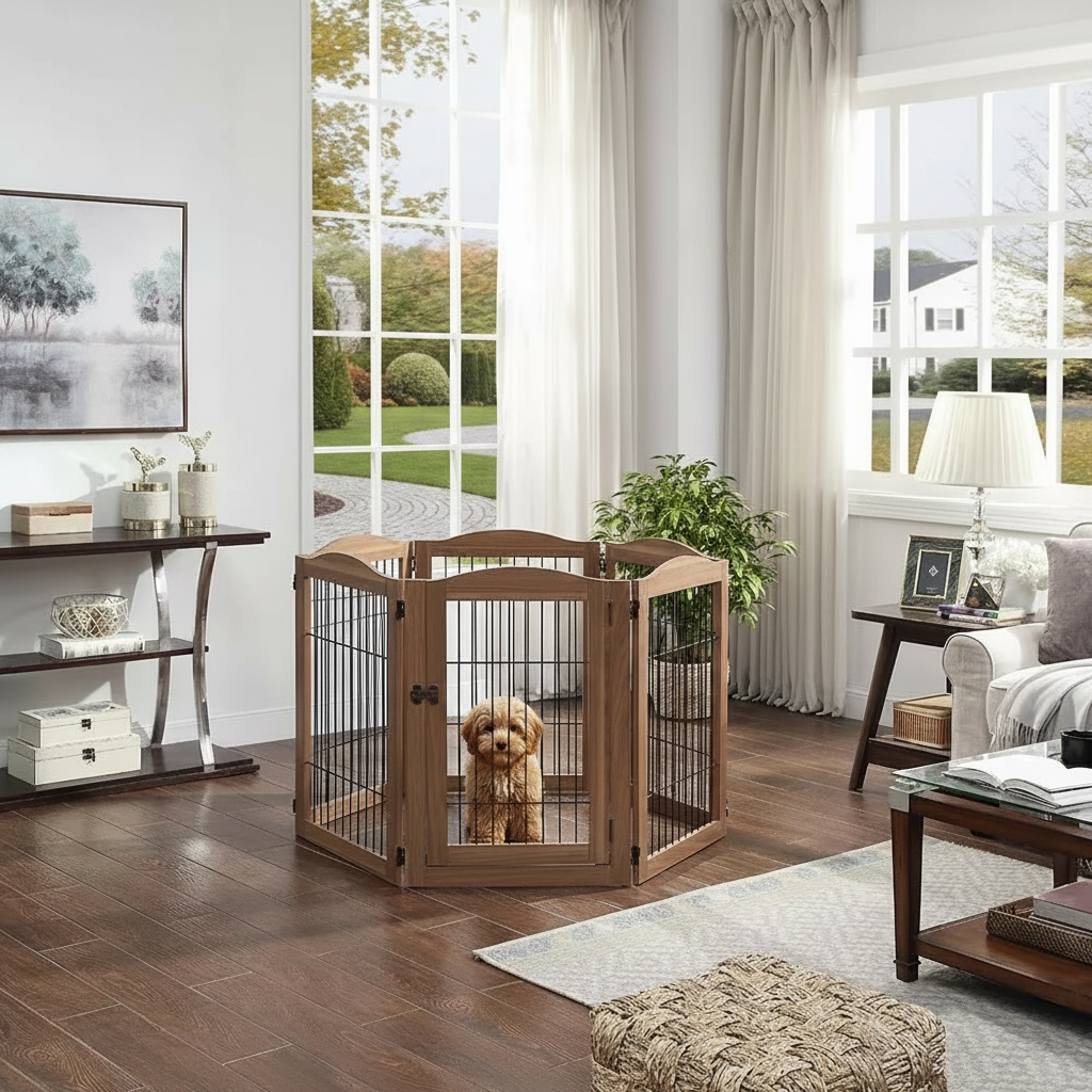 GOODNEST GROVE 6 | Timber Playpen & Barrier