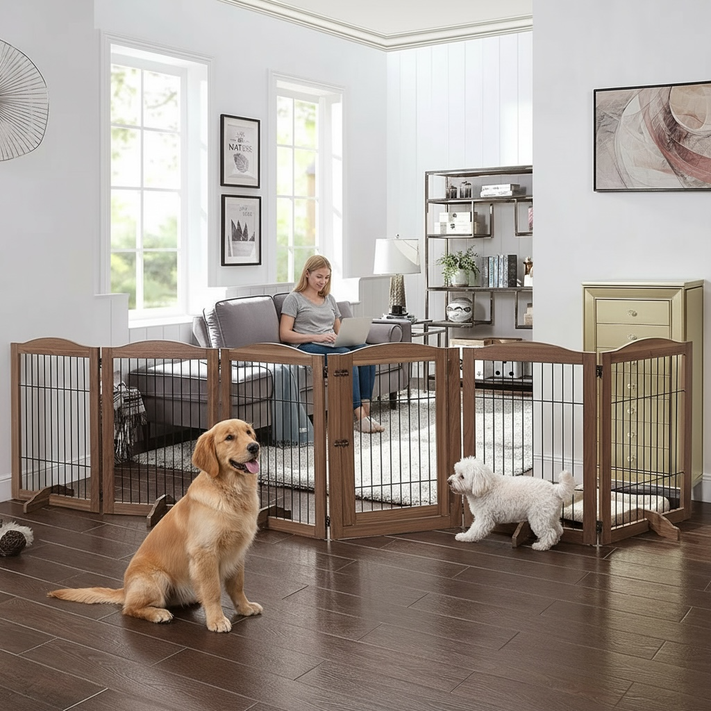 GOODNEST GROVE 6 | Timber Playpen & Barrier