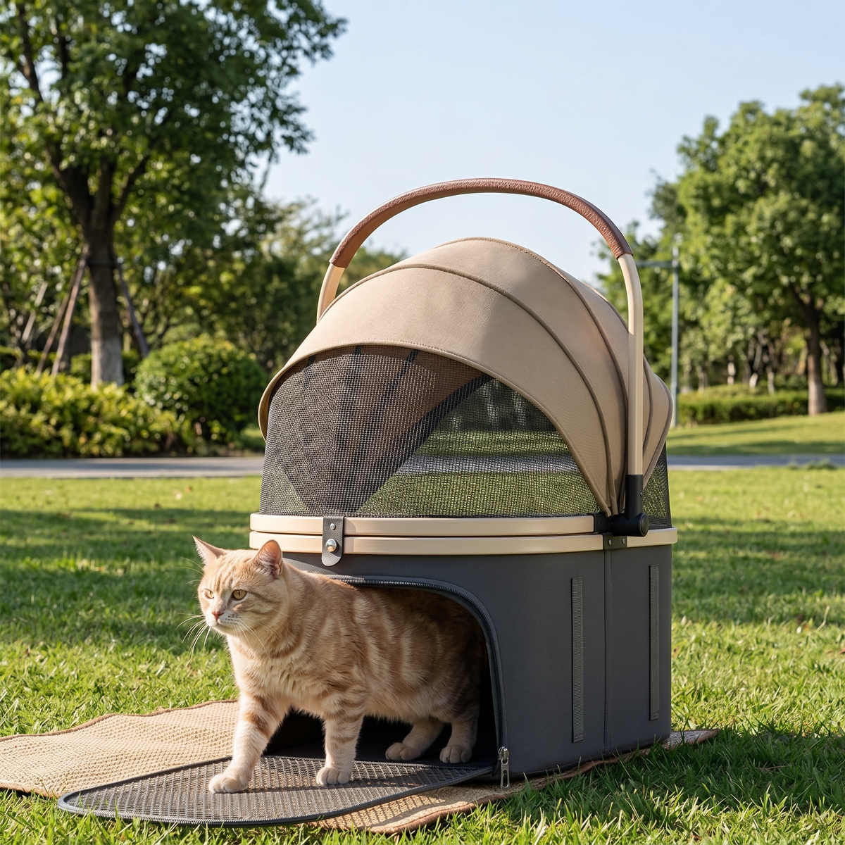 GOODNEST ROVER | 2-in-1 Foldable Pet Stroller