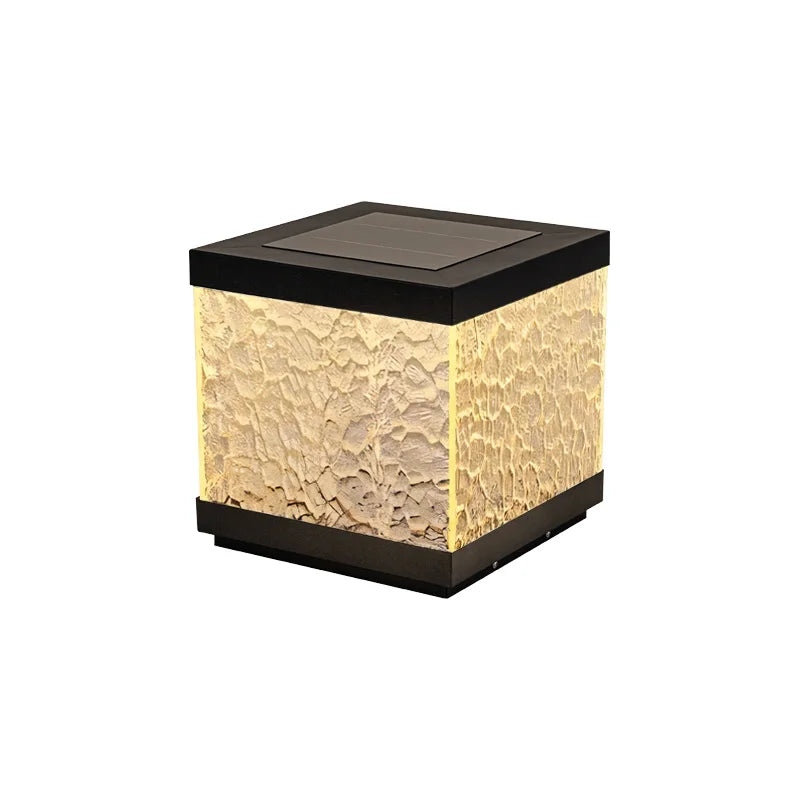 GOODNEST CAPSTONE | Solar Pillar Cap Light