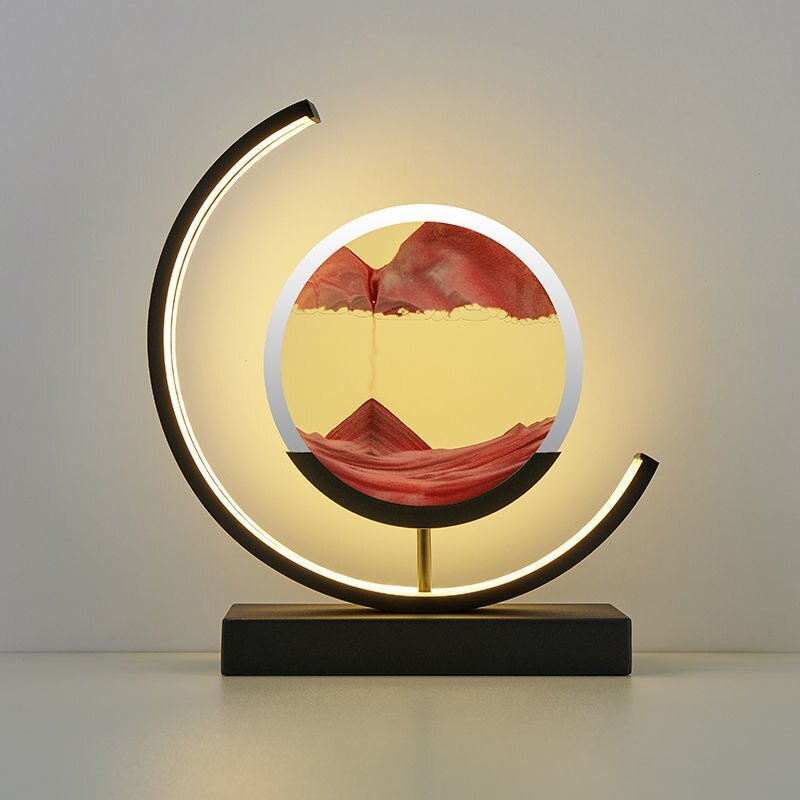 Dune 3D Moving Sand Art Table Lamp