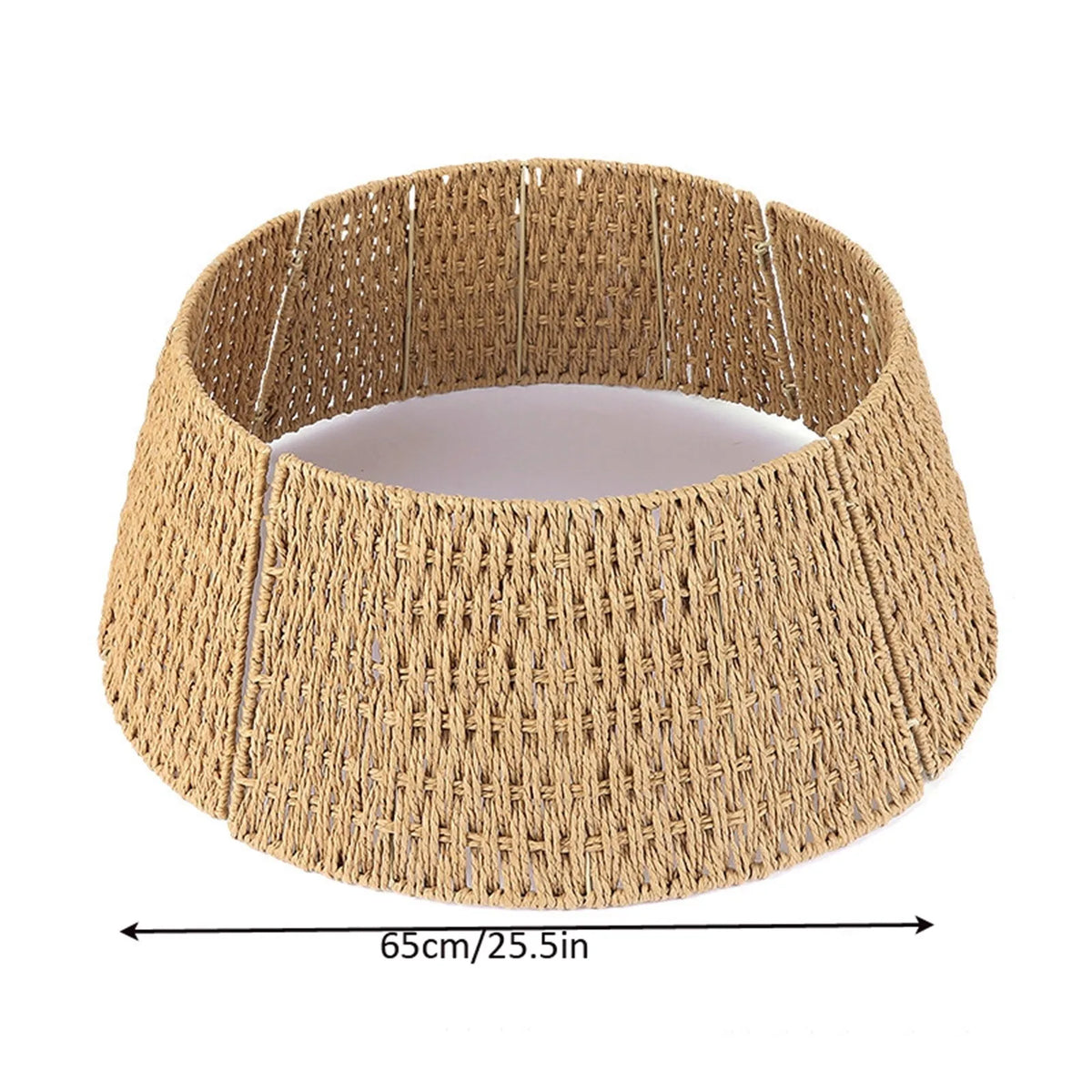 Rattan Woven Christmas Tree Collar