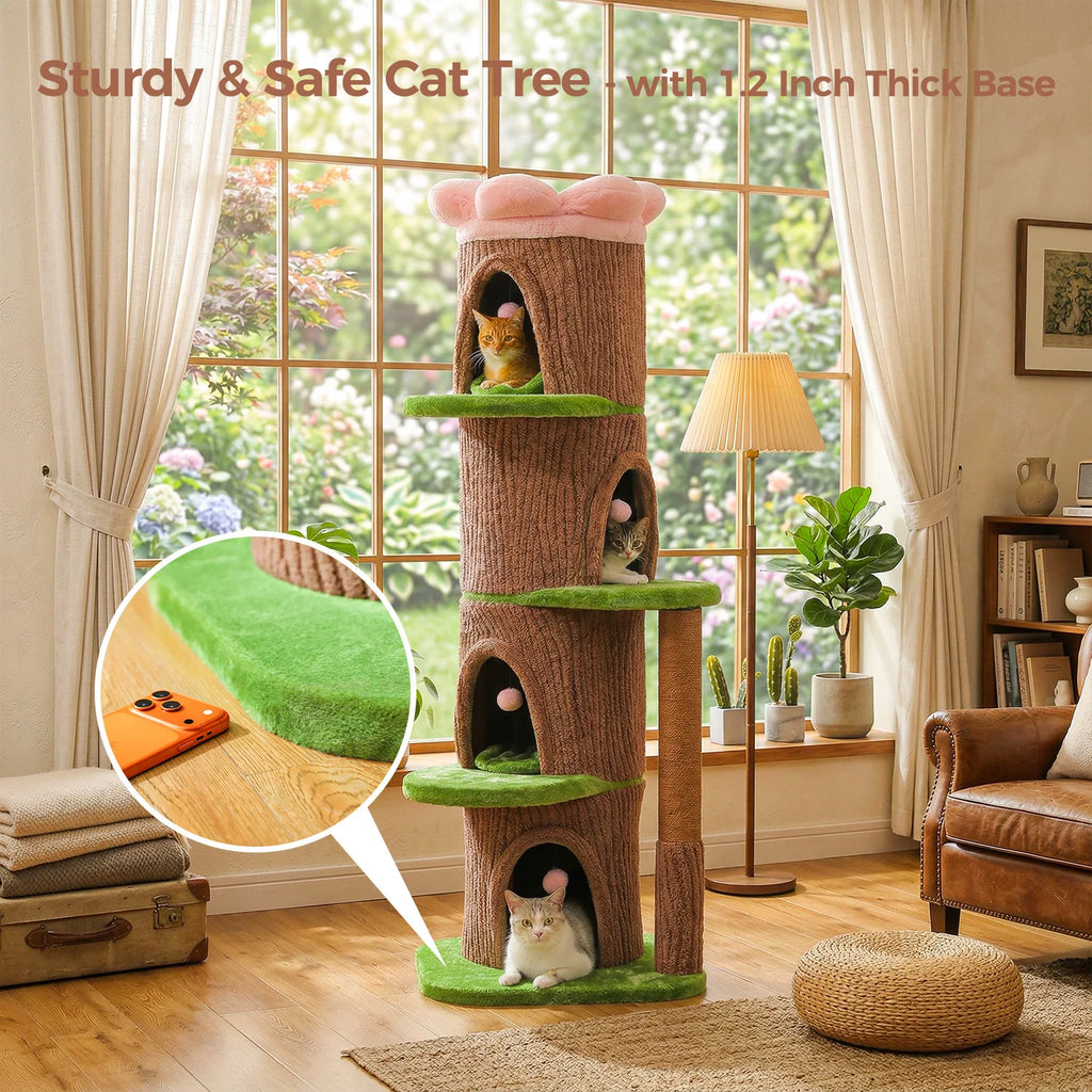 GOODNEST WARREN | 4-Condo Cat Tower