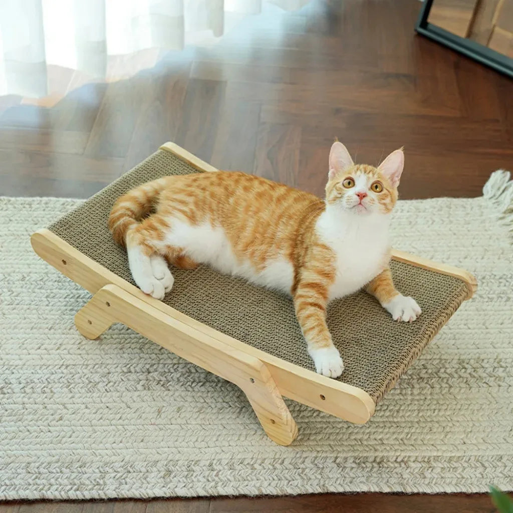 Cat Scratching Pads Scratch-resistant Multi-functional Easy to Assemble Indoor For Kittens or Adult Cats Protect Furniture