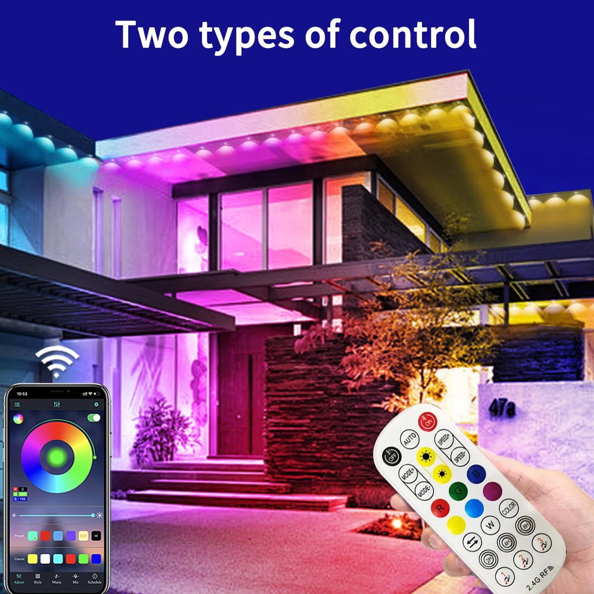 Eave 300ft Permanent Outdoor LED Lights - GoodNest