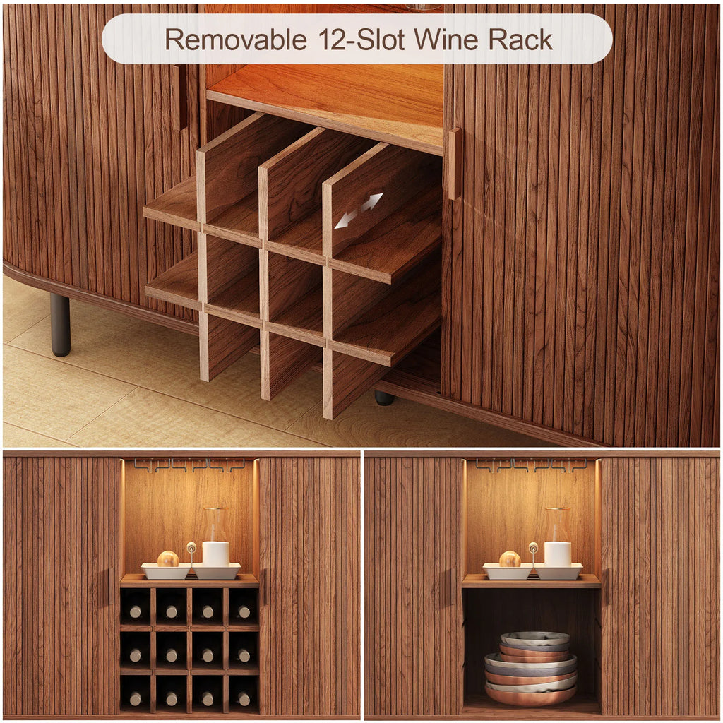 GOODNEST DECANTER | Lit Wine Bar Sideboard