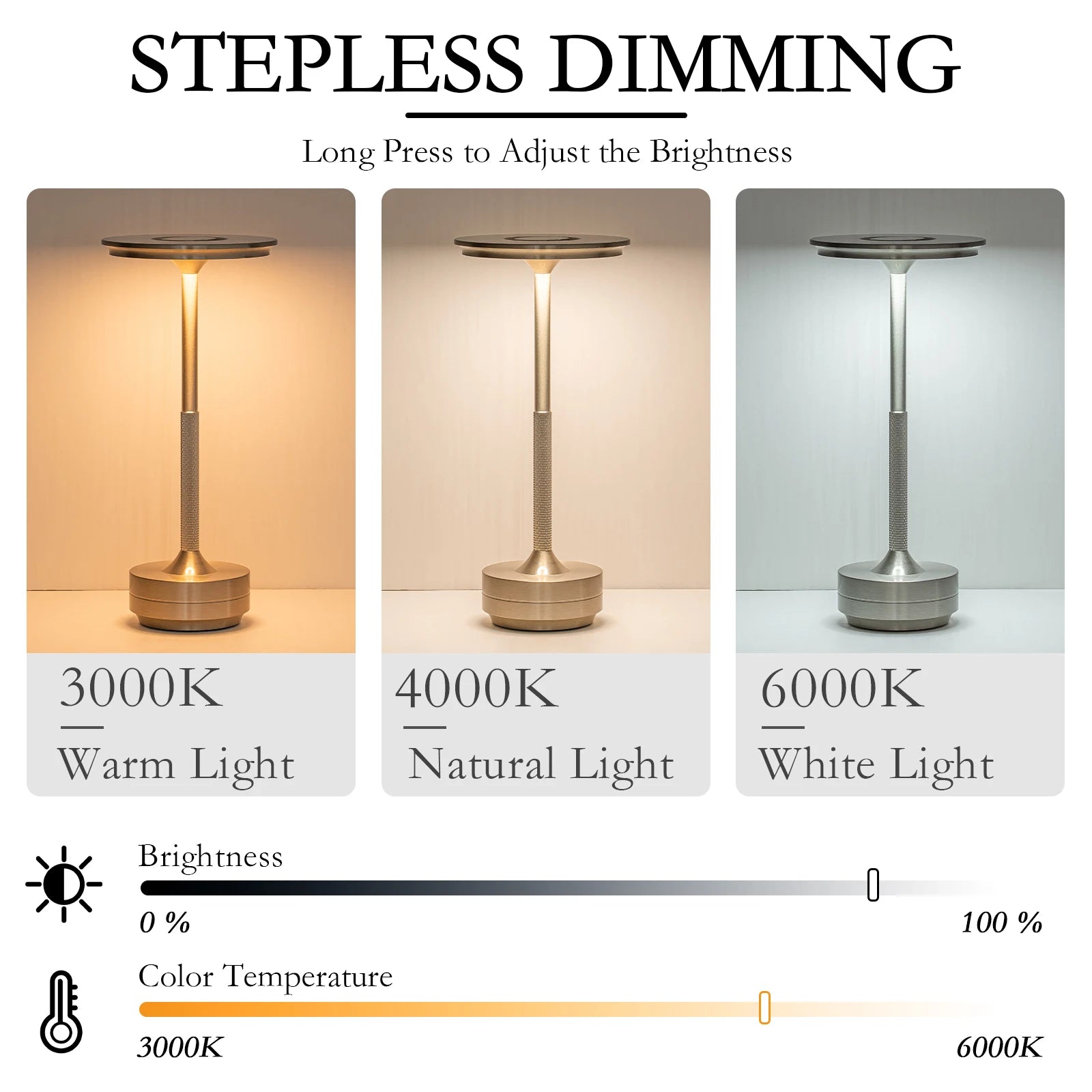 GOODNEST EMBER | Cordless Table Lamp, Set of 2