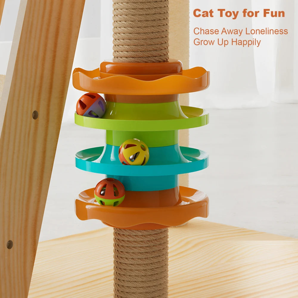 GOODNEST BRANCH | 59" Cat Tower with Hammock