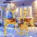 GOODNEST STAG | Lighted Reindeer Set of 3