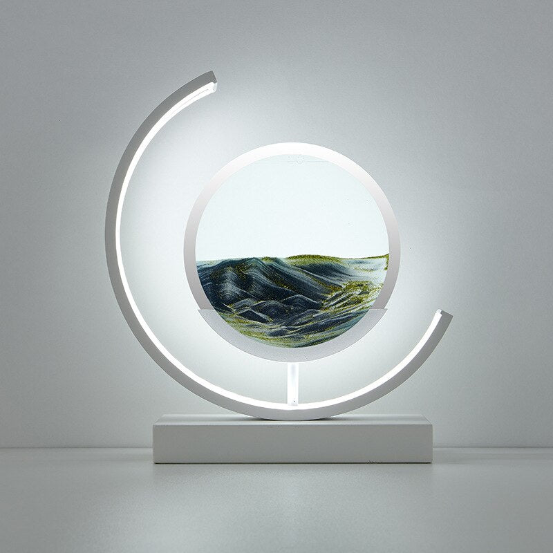 Dune 3D Moving Sand Art Table Lamp