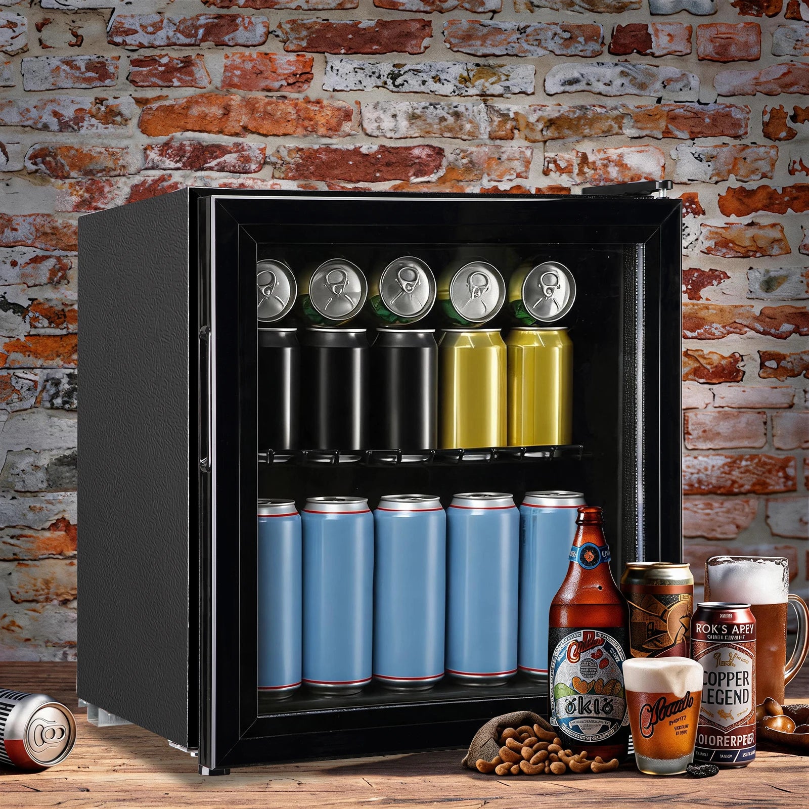 GOODNEST TAP | 85-Can Countertop Beverage Fridge