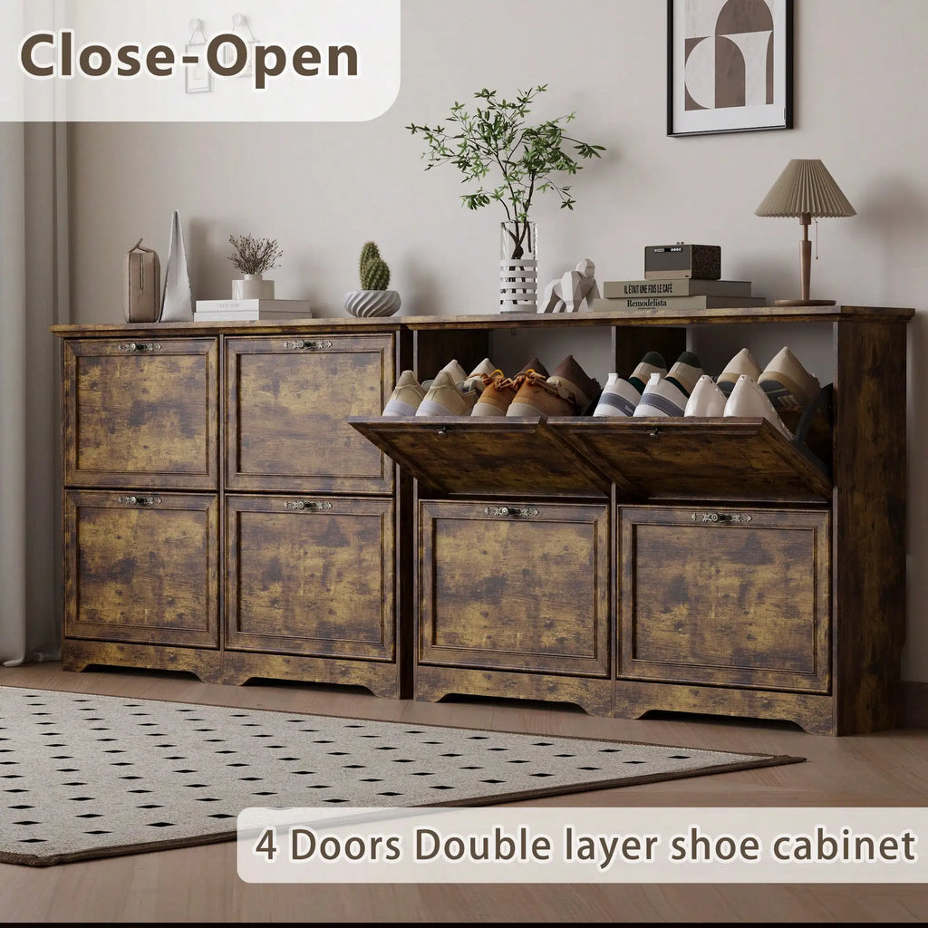 GOODNEST THRESHOLD | Slim Entryway Shoe Cabinet