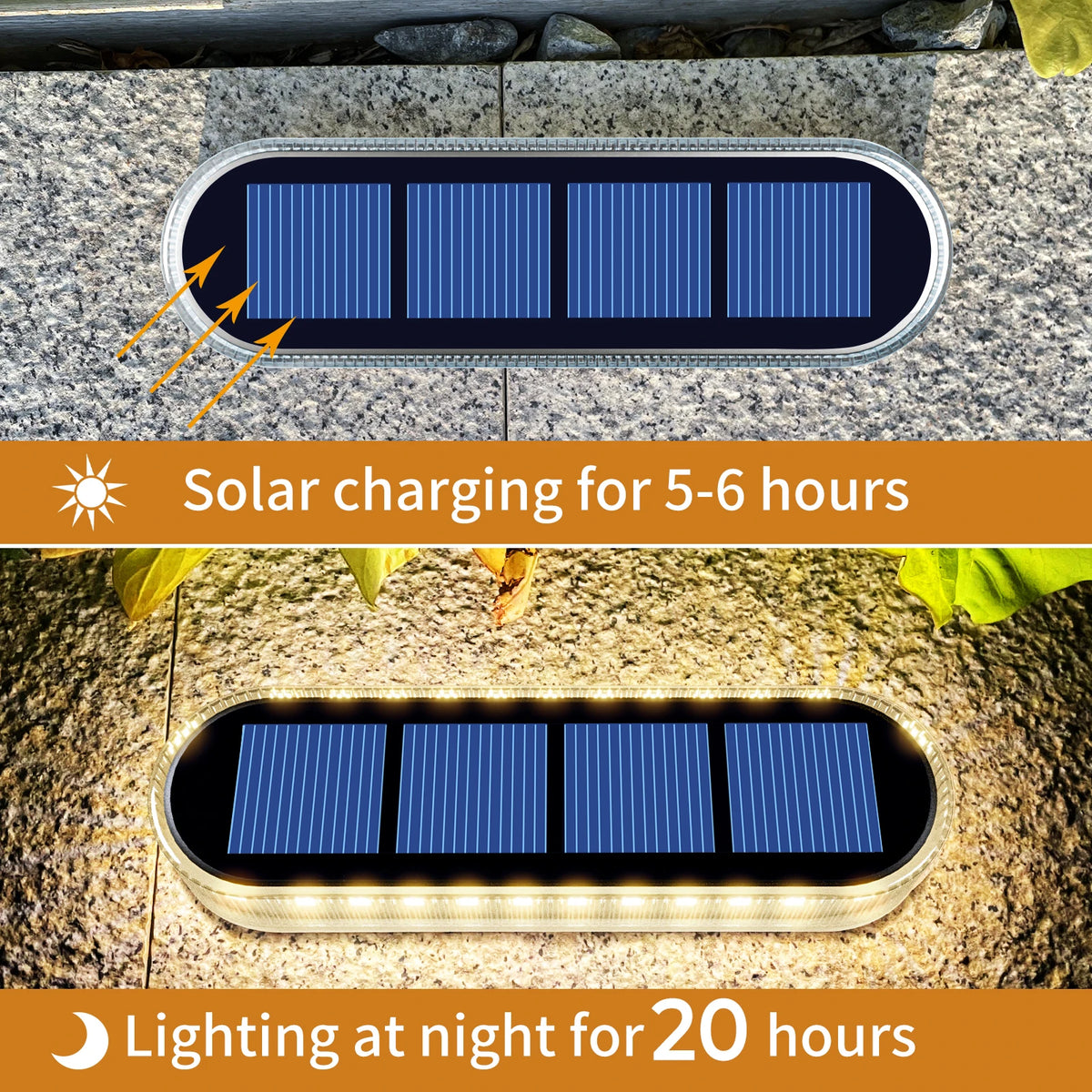 GOODNEST STEP | Solar Deck & Step Light Set