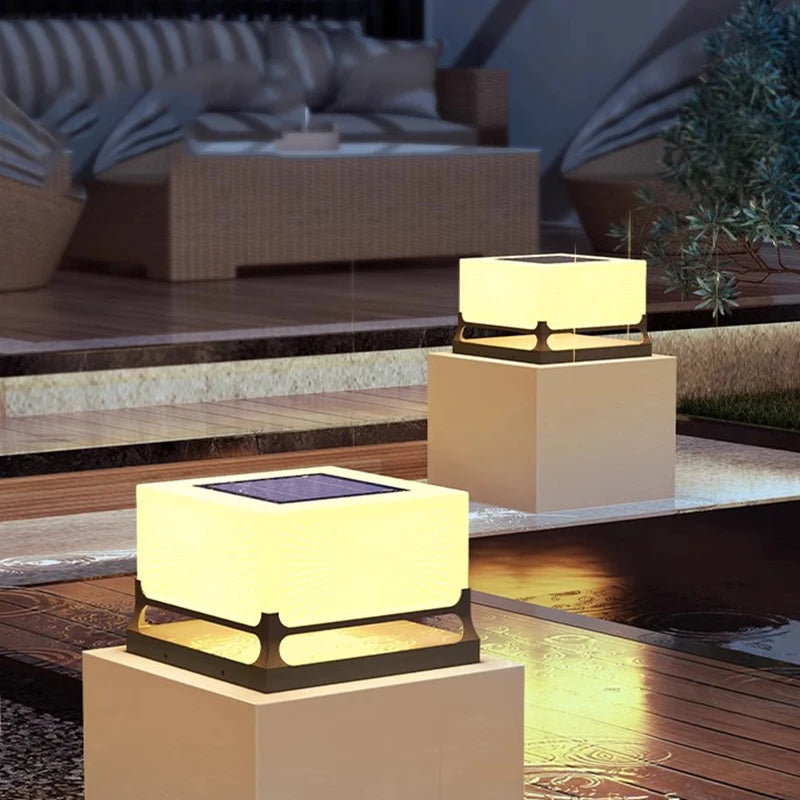 GOODNEST PIER | Modern Solar Post Light
