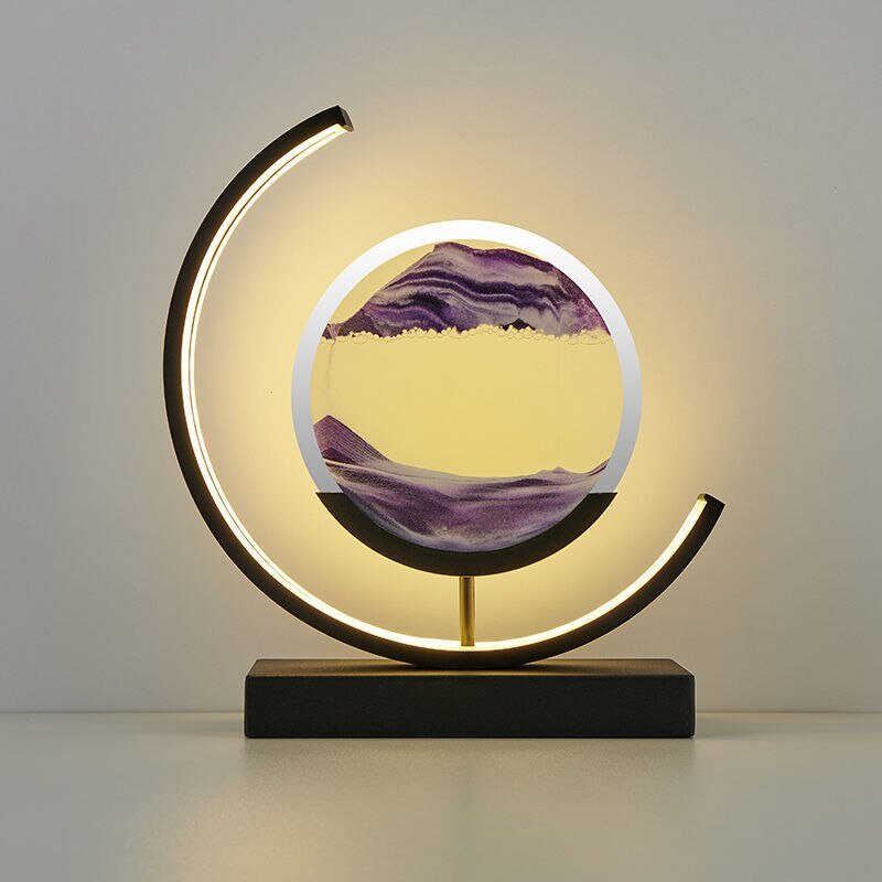 Dune 3D Moving Sand Art Table Lamp